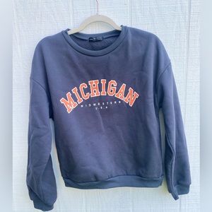 Shein “Michigan” sweatshirt